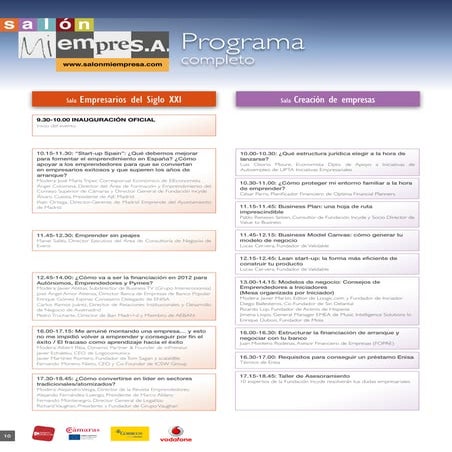 Programa completo sme 2012