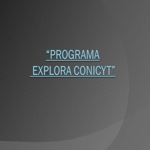 Programa Conicyt