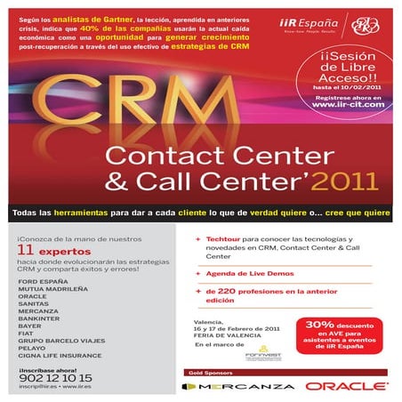Programa CRM 2011