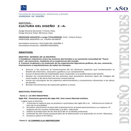 Programa cultura 2. a.  2012