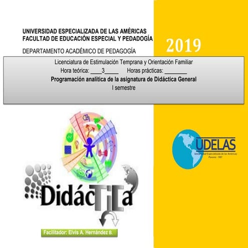 Programa de didactica general