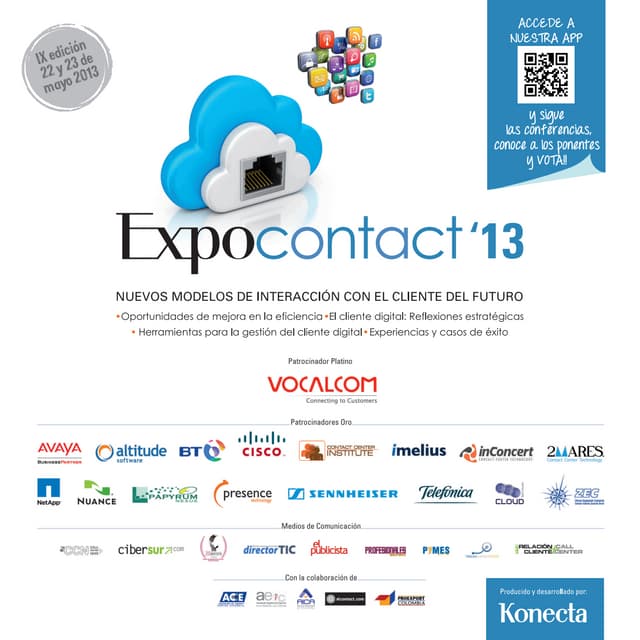 Programa ExpoContact'13 
