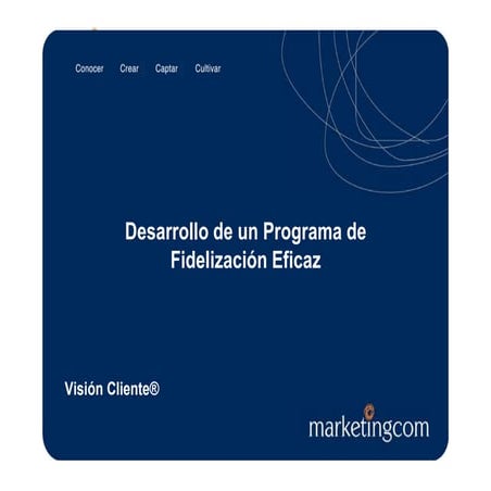 Programa de Fidelización Eficaz