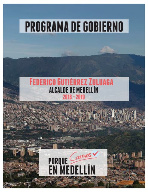 Programa de Gobierno
