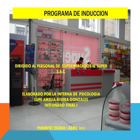 Programa de Inducción 