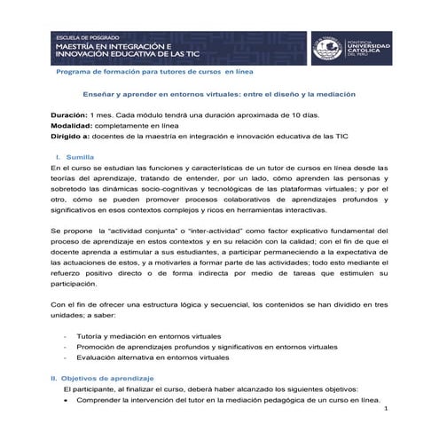 Ruta de aprendizaje unidad 1 | PDF