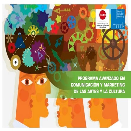 Programa de comunicación y marketing para las artes y la cultura