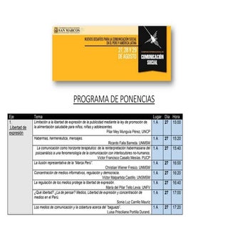 I Simposio Internacional - UNMSM