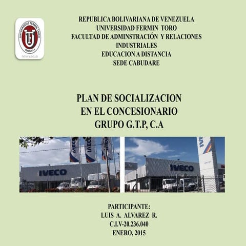 Programa de socializacion