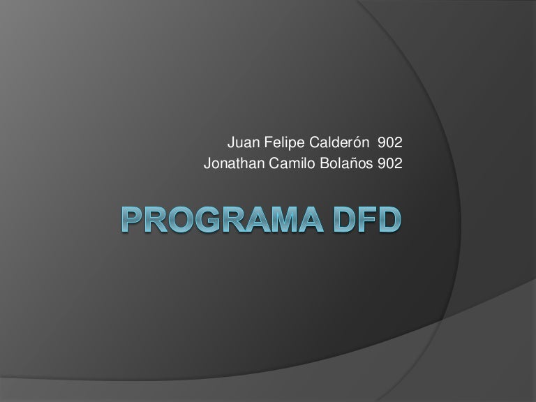 Programa dfd