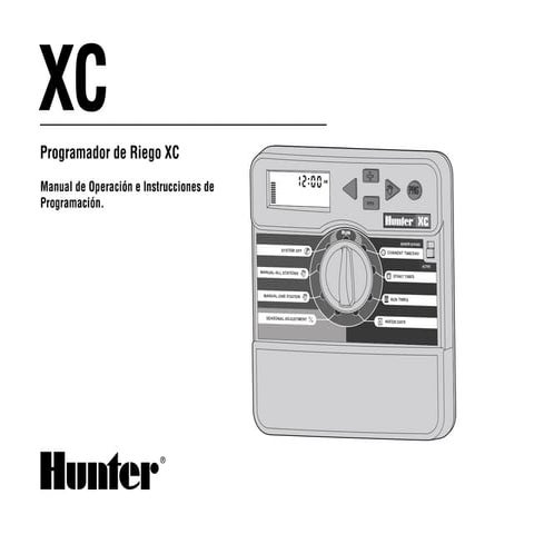 Manual del programador de riego en pdf Programadore Riego XC.pdf