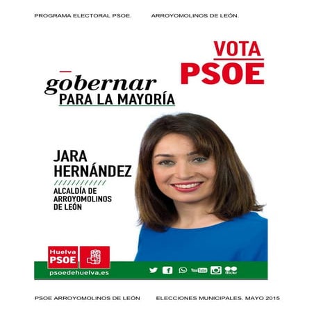 Programa electoral mayo 2015