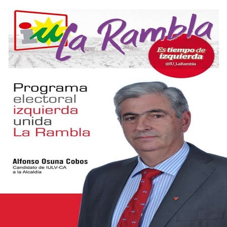 Programa Electoral Izquierda Unida para las Municipales 2015