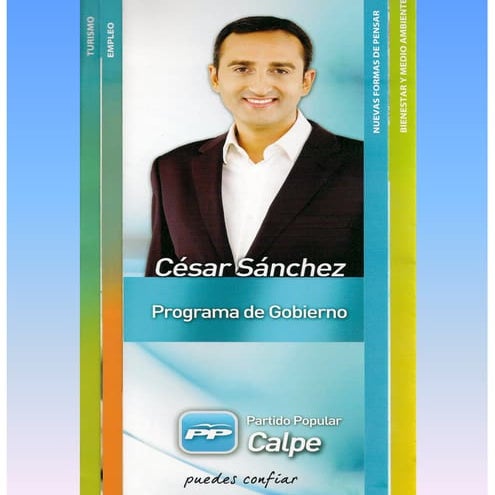 Programa electoral del PP de Calpe