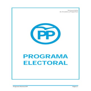 Programa electoral pp elecciones ge...