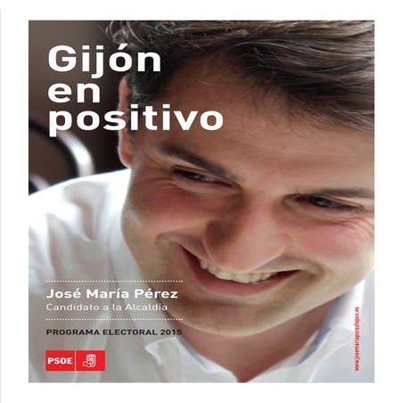 Municipales 2015: Programa Electoral "Gijón en positivo"