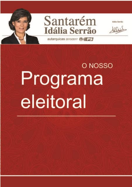 Autárquicas 2013 | Programa Eleitor...