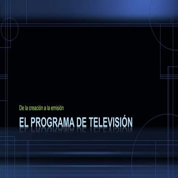Programa en directo | PPTX