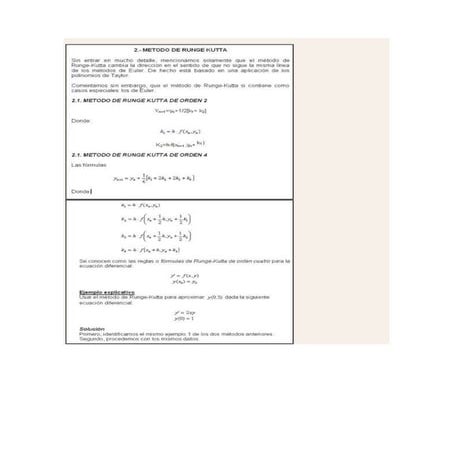 Programa en mat lab de runge  kutta