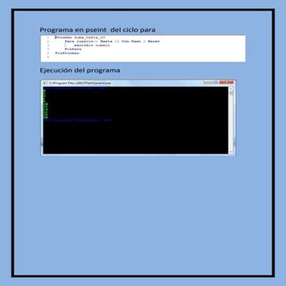 Programa en pseint  de multiplicaci...