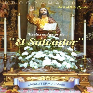 Programa Fiestas Agosto 2016 Lagartera