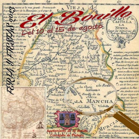 Programa Fiestas de El Bonillo 2013