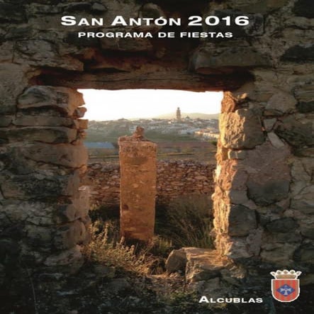 Programa de Fiestas de San Antón - Alcublas 2016