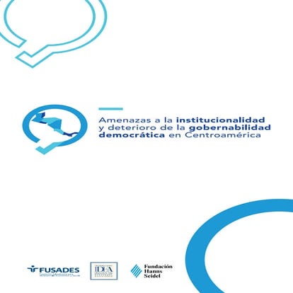 Programa Foro:  "Amenazas a la institucionalidad y deterioro de la gobernabilidad democrática en Centroamérica". 