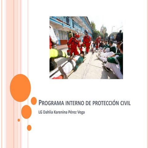 Programa interno de protección civil2 | PPTX