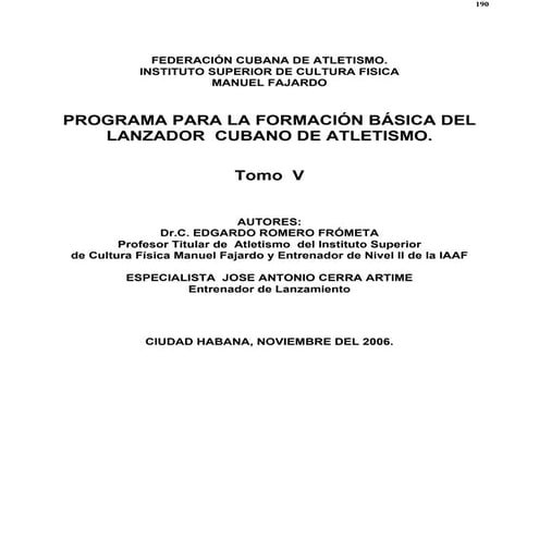 Programa lanzamiento 2