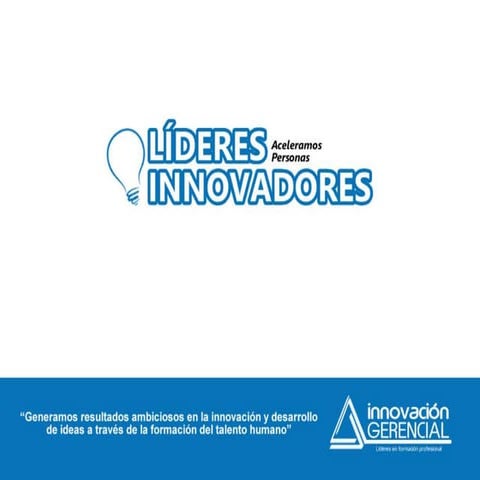 Programa lideres innovadores