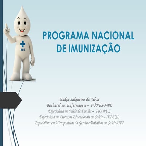 Programa nacional de imunizacao pni-aula-nadja