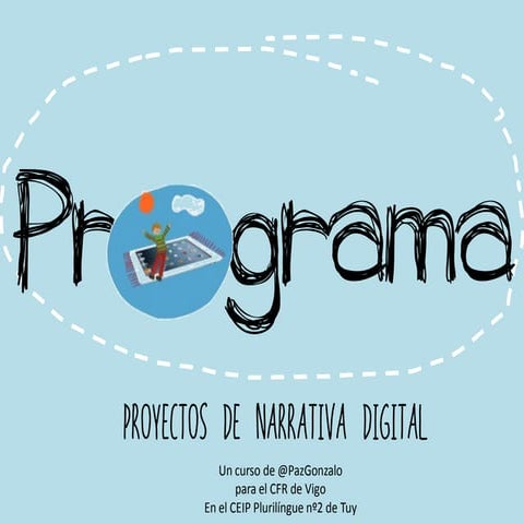 Programa del curso Narrativa Digital