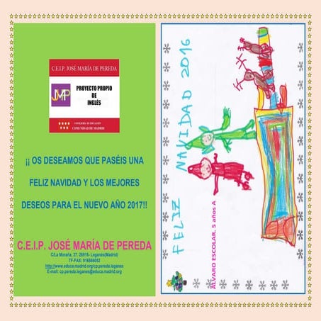 Programa navidad 2016. Pereda_Leganés