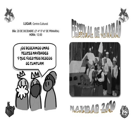 Programa navidad 2011 primaria