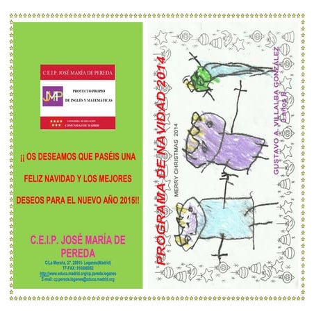 Programa navidad 2014.PEREDA_LEGANÉS