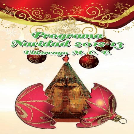 Programa Navideño de Villarcayo 2012. Merindades