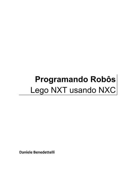Programando robôs Lego com NXC 