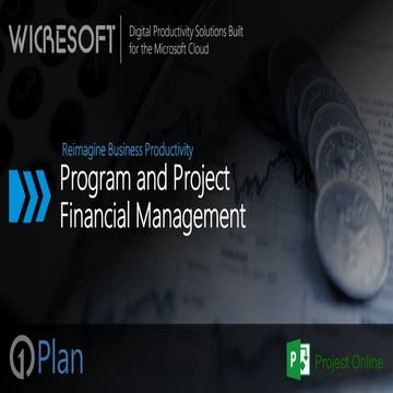 Program and Project Financial Management in Project Online