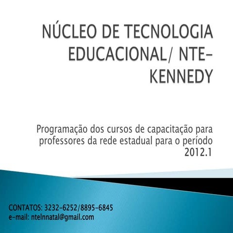 Curso: Tecnologias na Educação: Ensinando e Aprendendo com as TIC