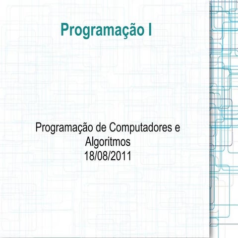 Programação de computadores