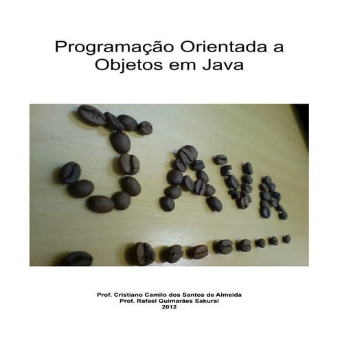 Programação orientada a_objetos