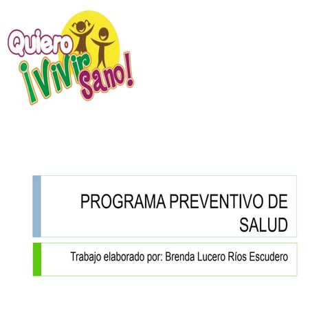 Programa Preventivo 