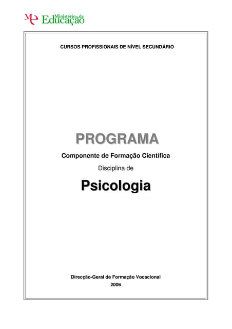 Programa psicologia cursos profissi...