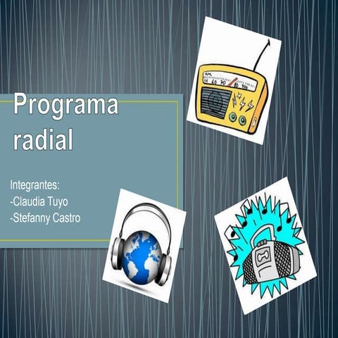 Programa radial | PPTX