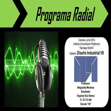 Programa radial | PDF