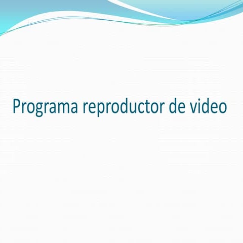 Reproductor vlc | ODP