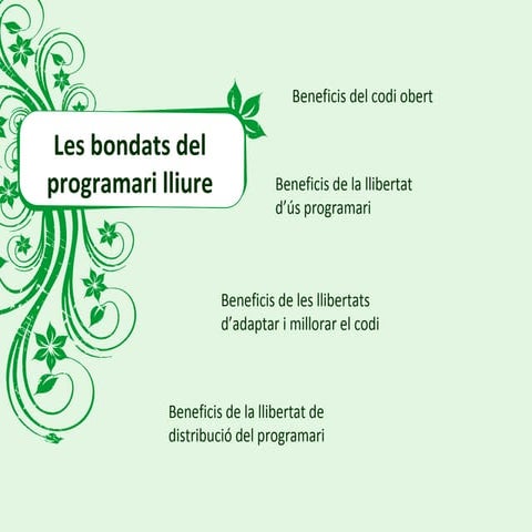 Programari Lliure Slide Share
