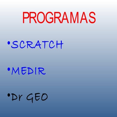 Programas