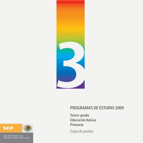 Programas 3º 2009